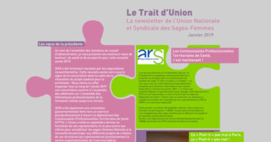 Le Trait d’Union – janvier 2019 Le Trait d’Union – janvier 2019